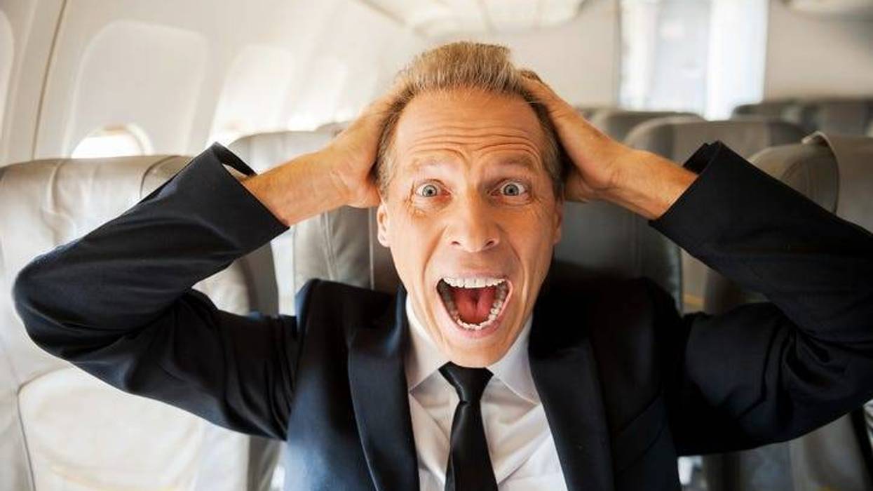 Upset on a Plane