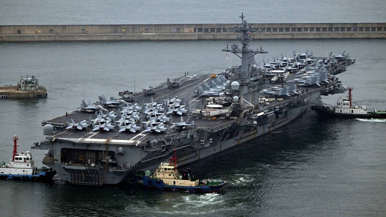 US aircraft carrier arrives in South Korea as a show of force against nuclear-armed North Korea
