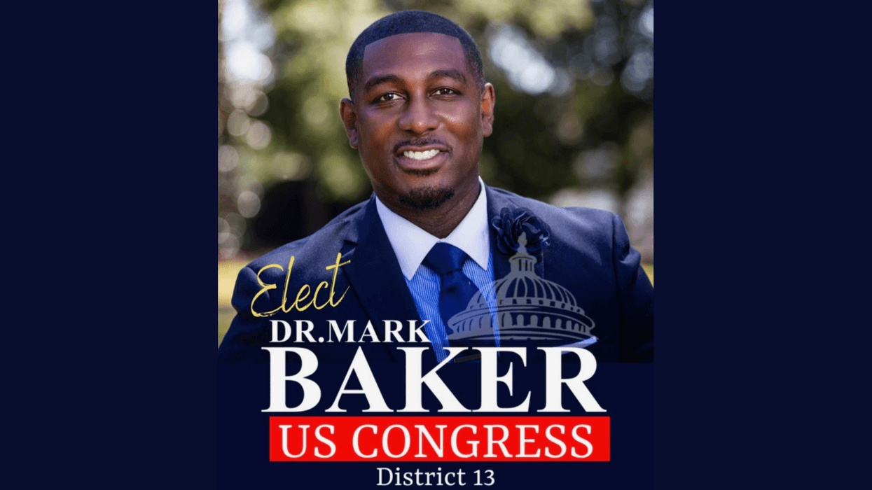 "US Congress, House of Representatives in Georgia’s newly redrawn 13th Congressional District candidate" Dr. Mark Baker