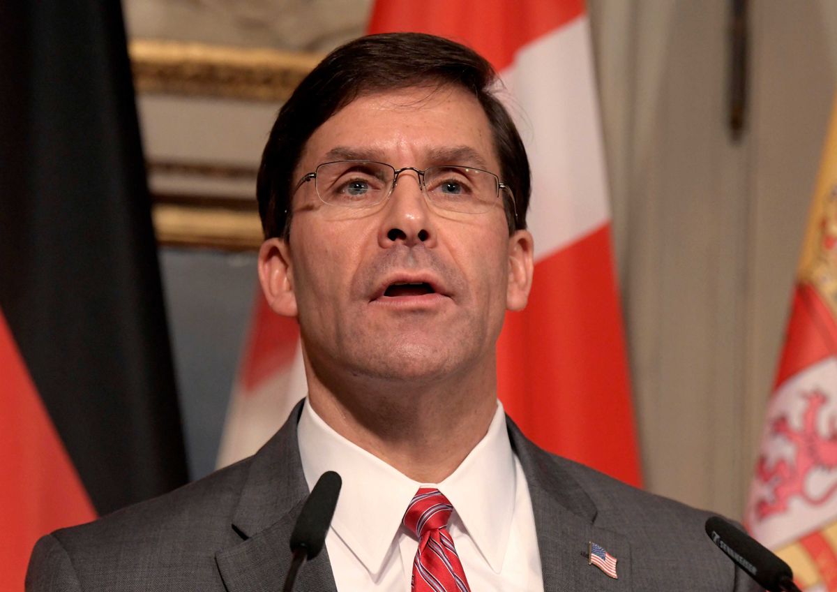 US Defense Secretary Mark Esper