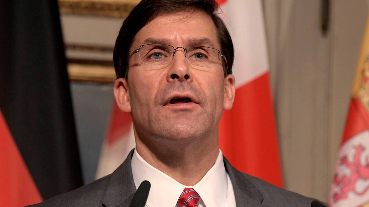 US Defense Secretary Mark Esper