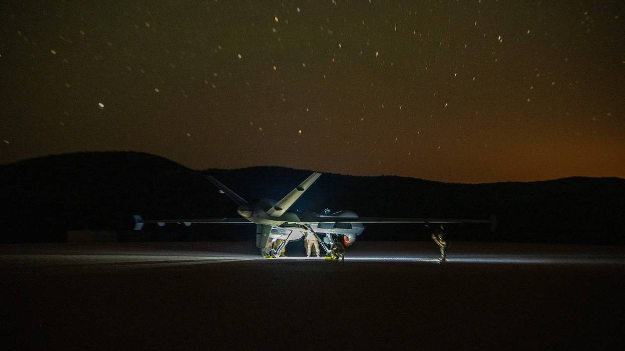 US drone strike kills an Islamic State group leader in Syria, the Defense Department says