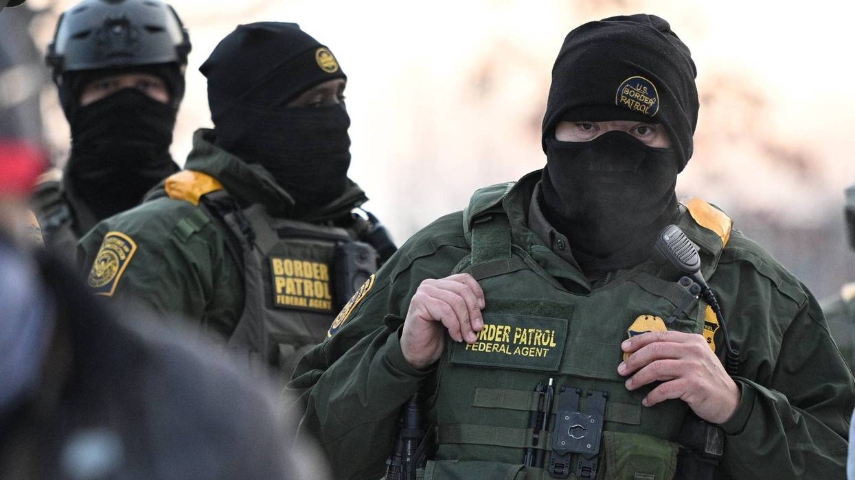 US Immigration Masked Officers