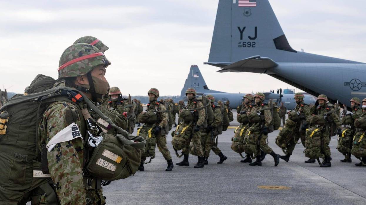 US, Japan conduct historic airborne operation