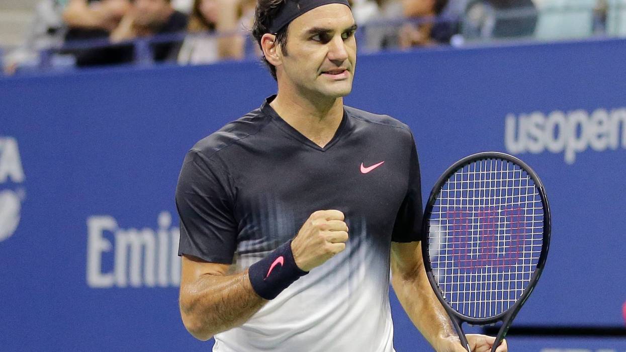 US Open Federer Tennis
