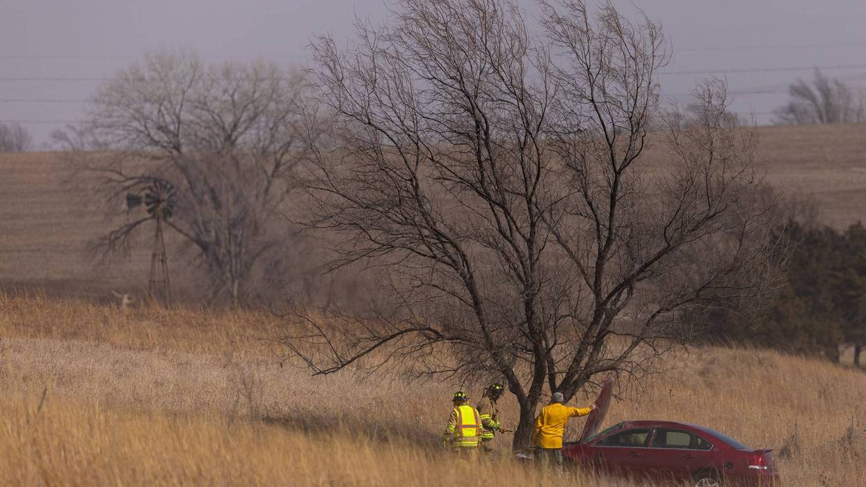 US-Severe-Weather Nebraska Wildfires
