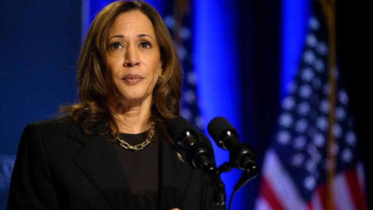 US Vice President and Democratic nominee for President Kamala Harris speaks at an event hosted by The Economic Club of Pittsburgh at Carnegie Mellon University on September 25, 2024 in Pittsburgh, Pennsylvania.