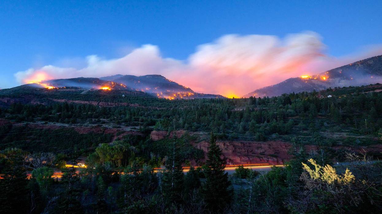 US Western Wildfires 4232