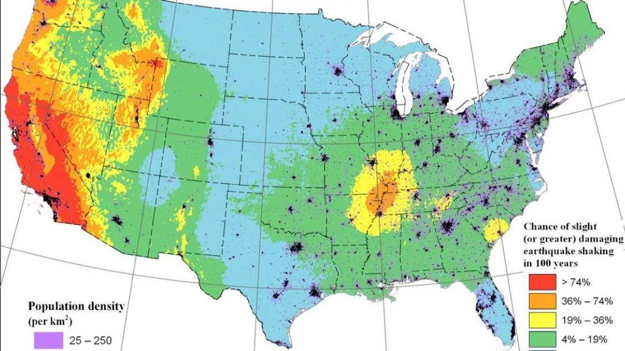 USGS geological map