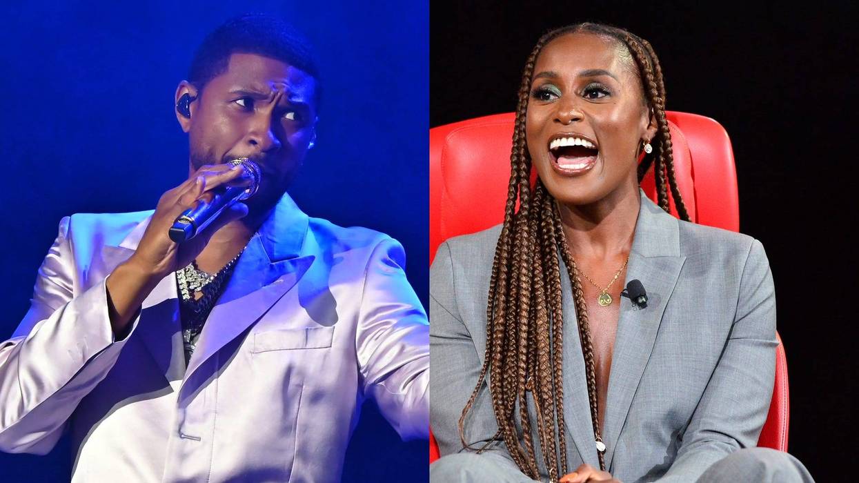 Usher and Issa Rae