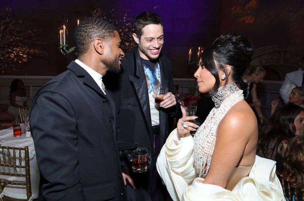 Usher, Pete Davidson, Kim Kardashian