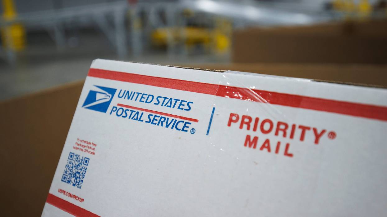 USPS priority mail package