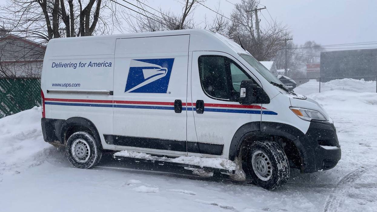 USPS van