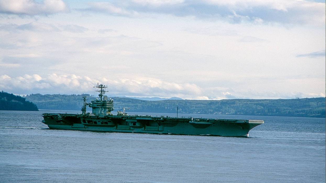 USS Abraham Lincoln Returning to Port