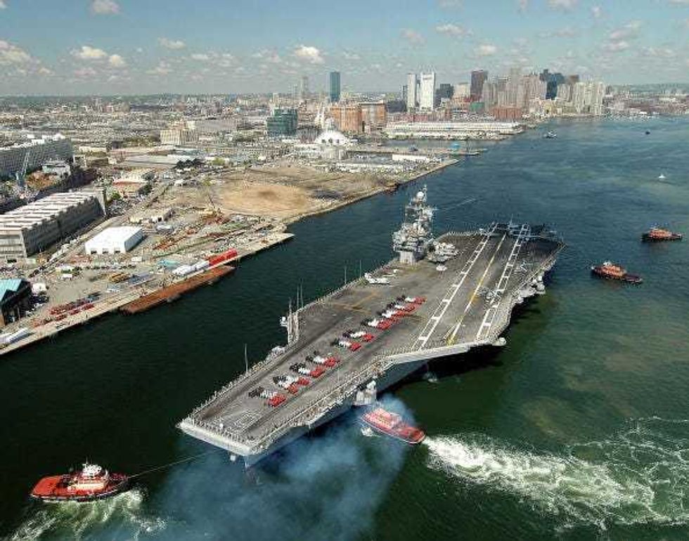 A penny for your ship? 2 US aircraft carriers sold for 1 cent each to ship breaker