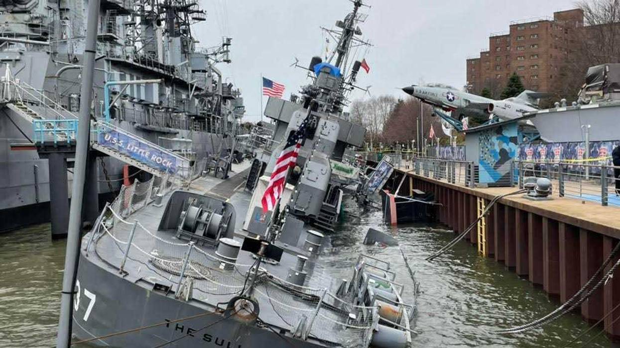 USS Sullivans at Buffalo and Erie County Naval and Military Park