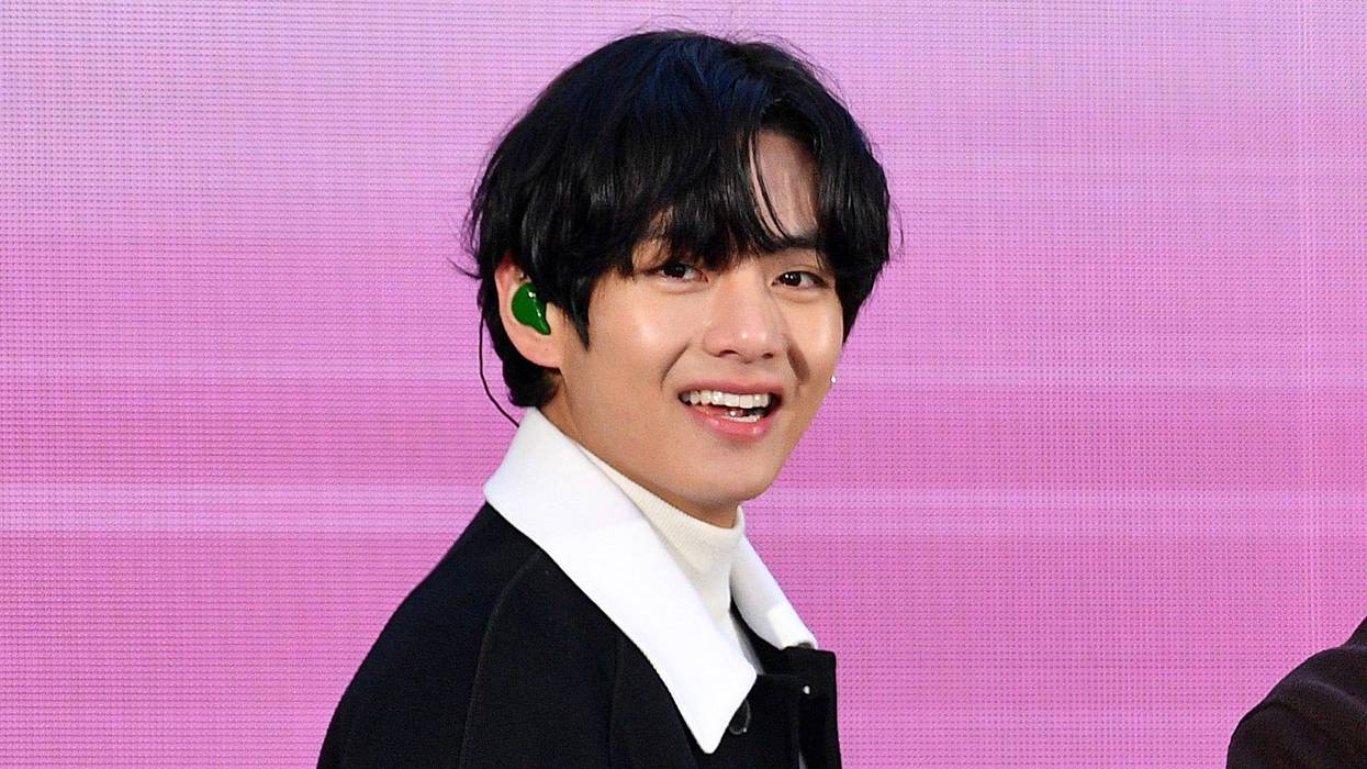 V of the K-pop boy band BTS