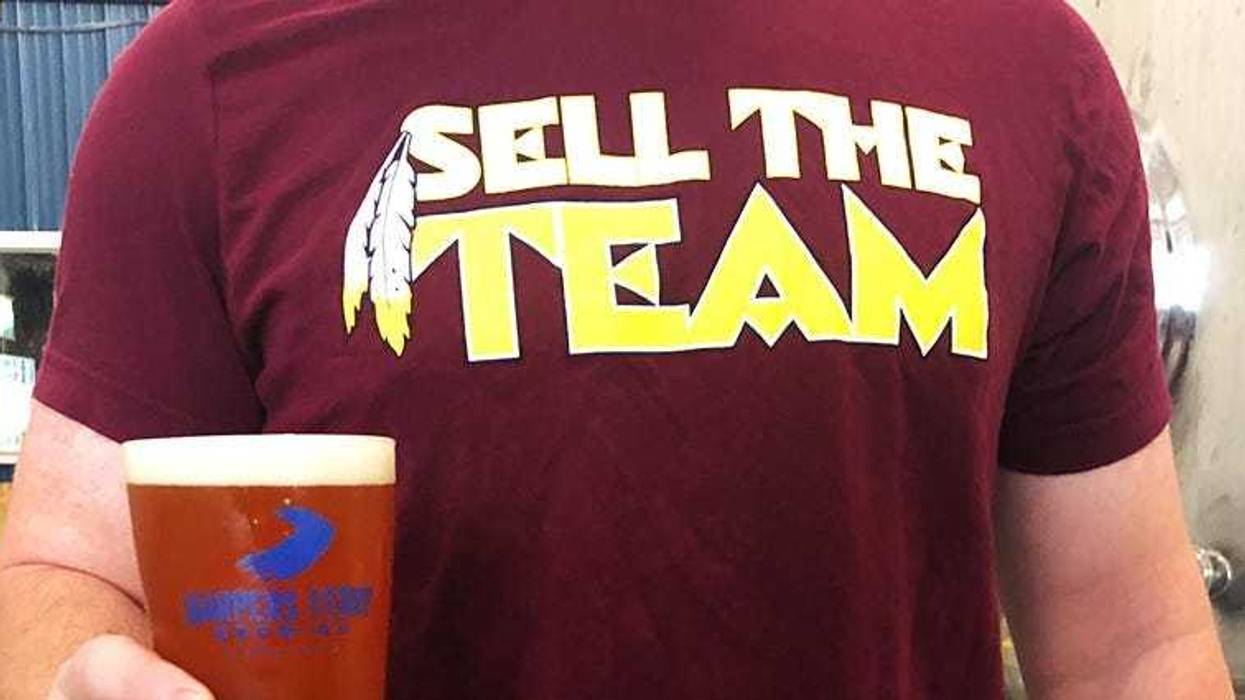 VA brewer takes aim at Dan Snyder with 'Sell The Team!' IPA