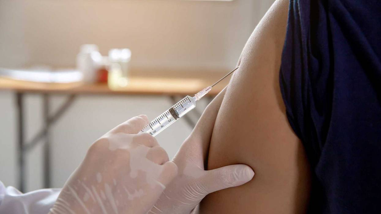 Vaccination stock photo.