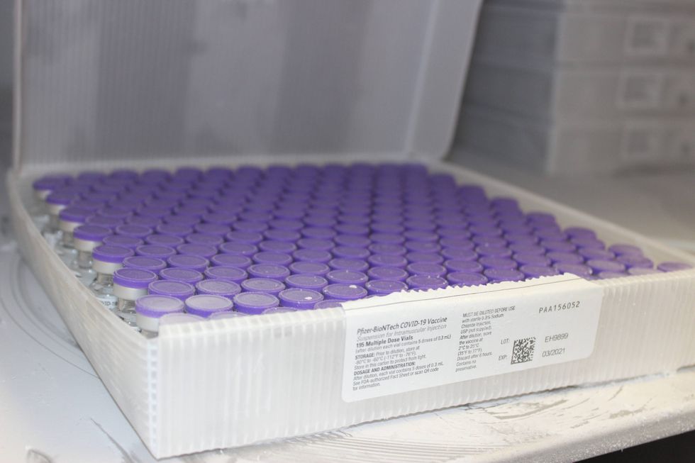 Vaccine arrival