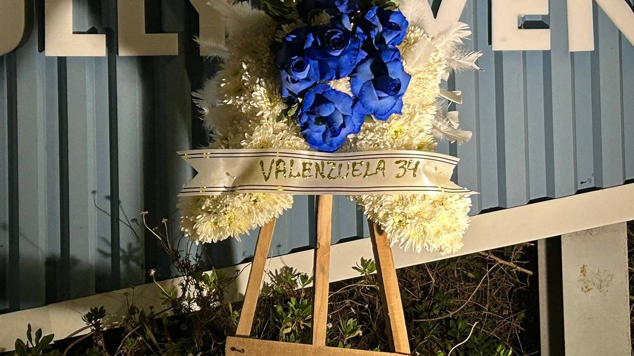 Valenzuela memorial at Dodger Stadium