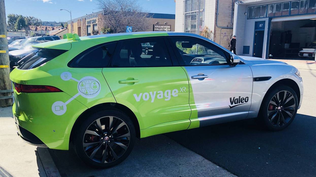 Valeo is developing technology for driver-less cars in San Mateo county.