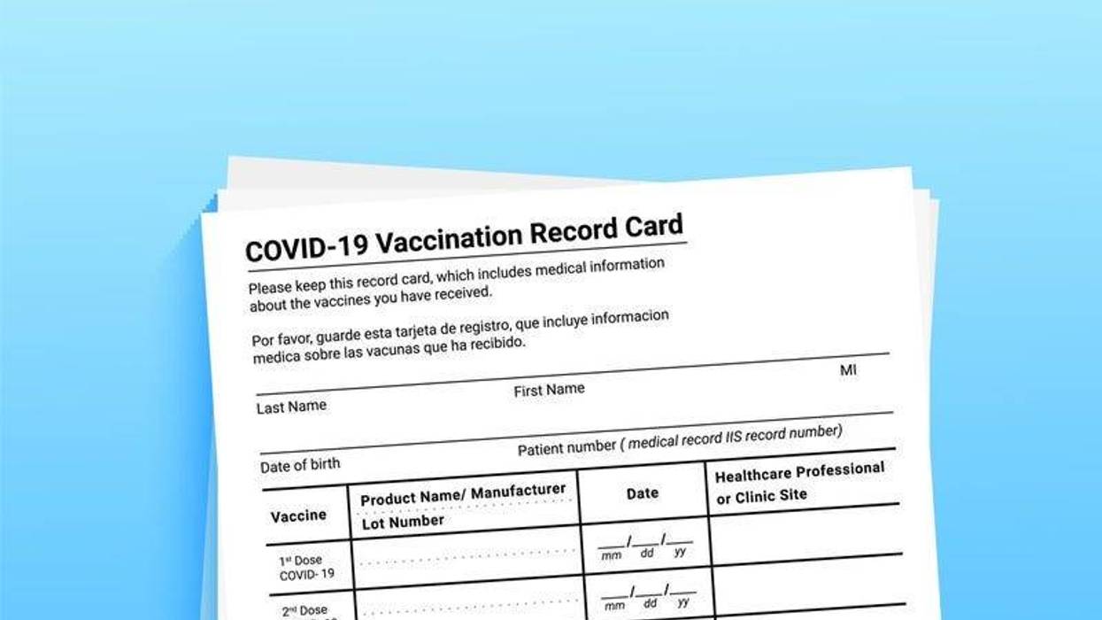 Vax card