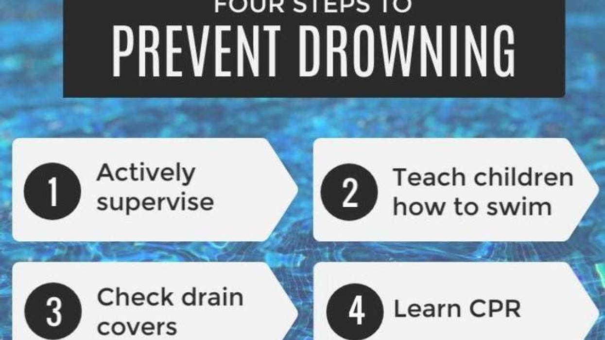 VDH tips to prevent drowning