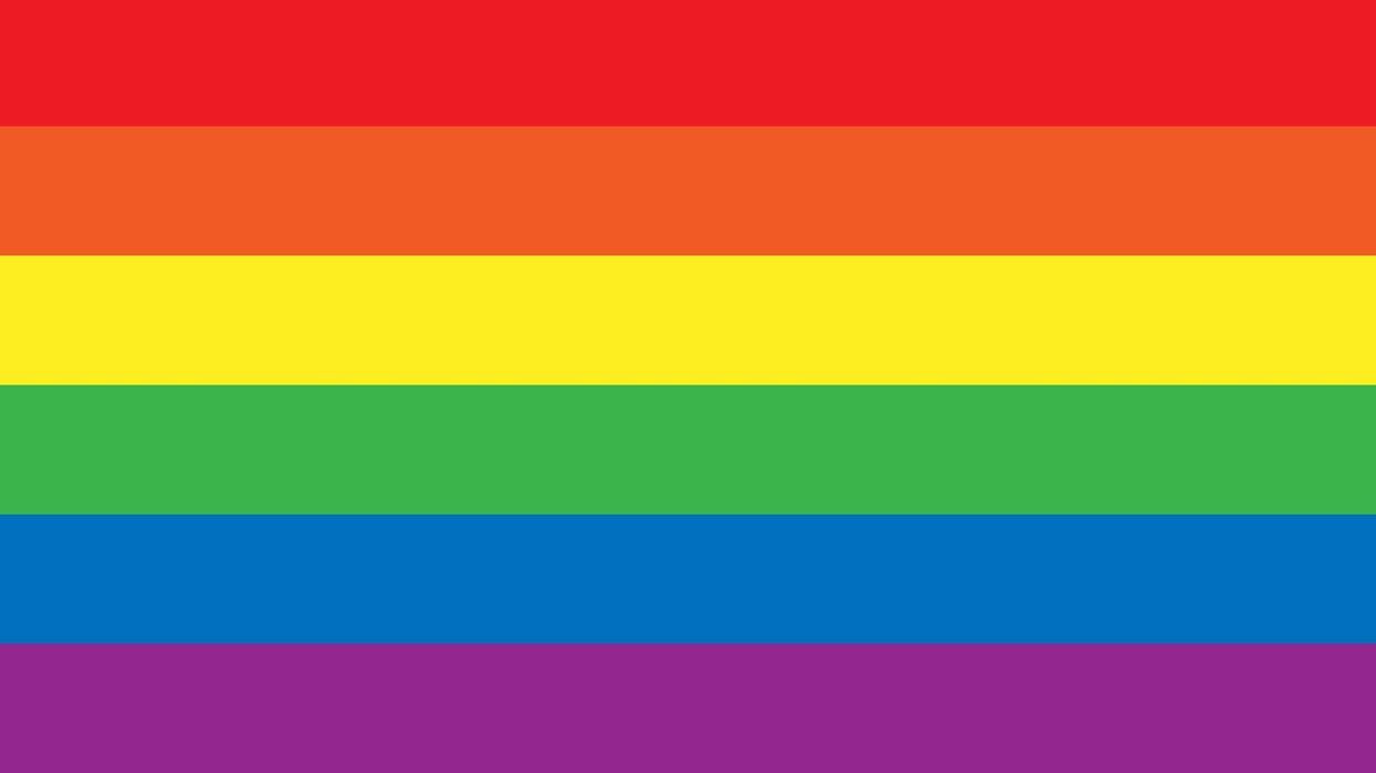 Vector LGBT rainbow pride flag banner