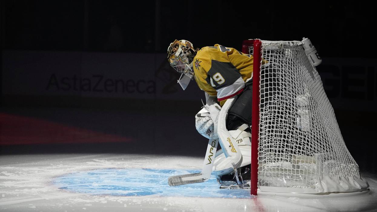 Carter Hart’s highly scrutinzed comeback has arrived at the Stanley Cup Final with Vegas