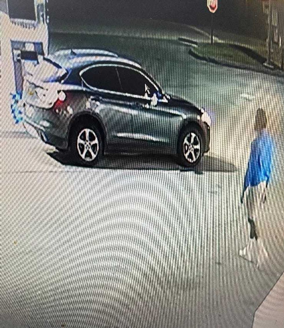 Vehicle believed to be connected to the crime