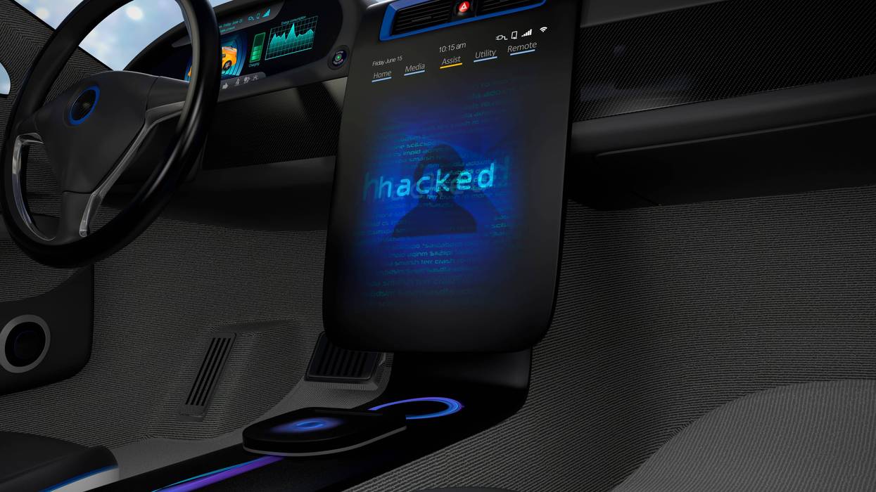 Vehicle under hacked
