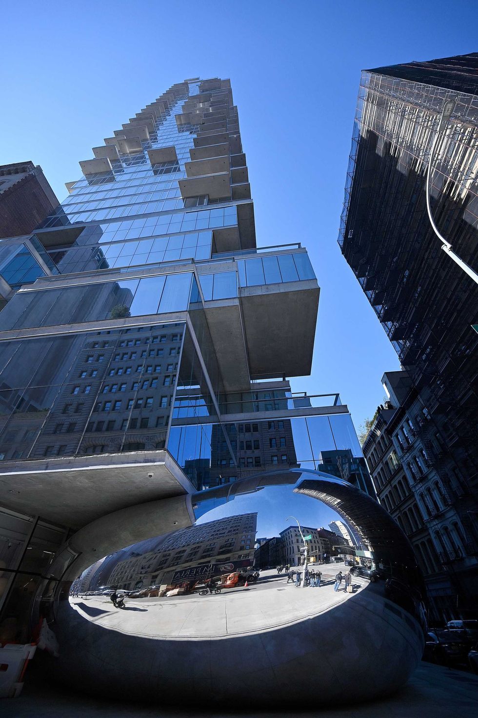 Vertical view of New York