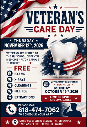 Veteran’s Care Day: Free Dental Services for Our Heroes