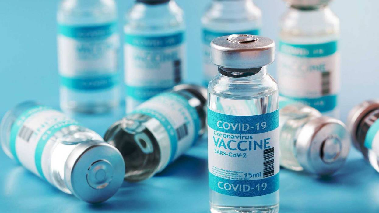 Vials of COVID-19 vaccine doses