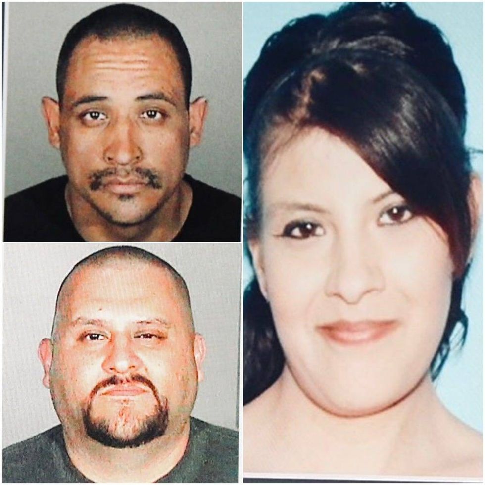 Victims: (From top left: Jesse Avalos, bottom: Eduardo Robles, right: Amanda "Nikki" Lopez)