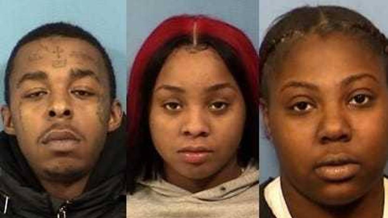 Victor Williams (L), Joshlyn Allen (C) and Emiaya Shannon (R) | DuPage County state’s attorney’s office