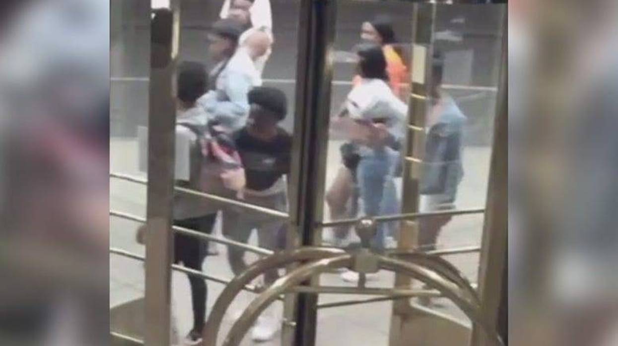 Video image of teenagers suspected of attacking 32-year-old Rizzo Mertz