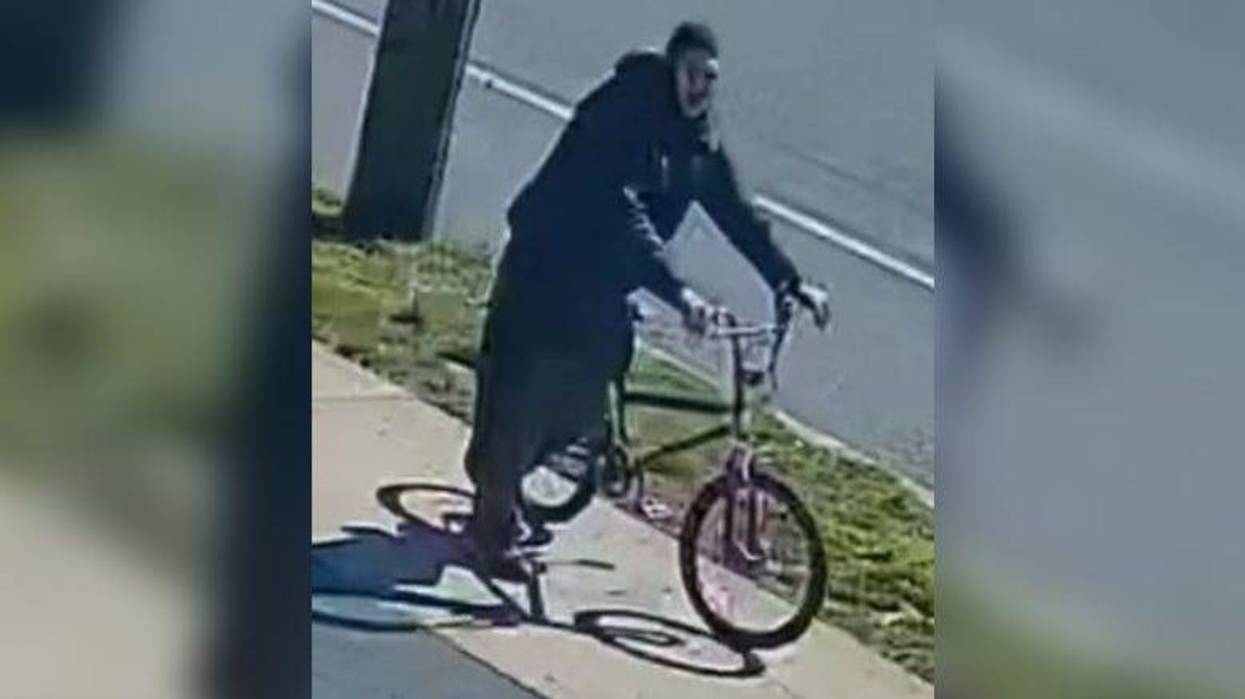Video shows a March 9 dumpster fire at a Philadelphia Dollar Tree store and the person responsible for it.