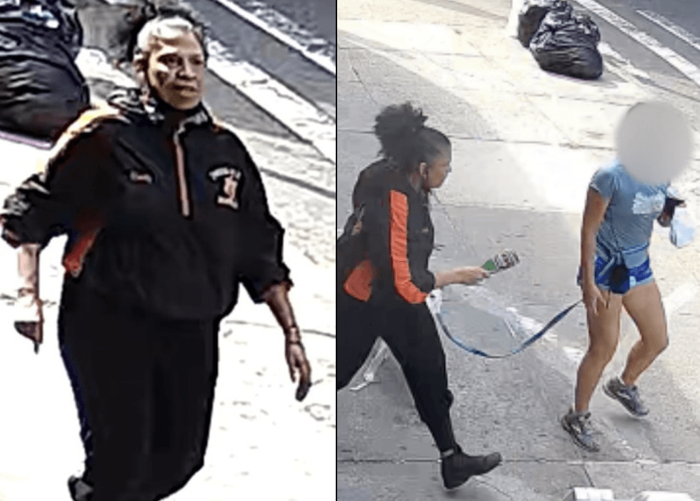 Video shows the victim being blocked and hit with a bottle on Bushwick Avenue in Bushwick last month