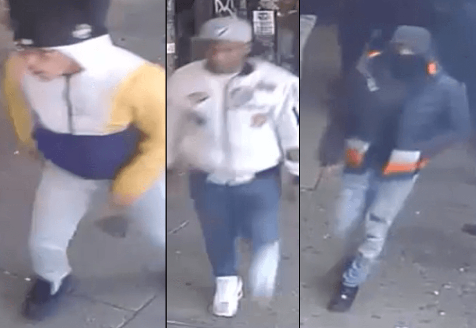 Video shows three of the suspects police are searching for in the attack