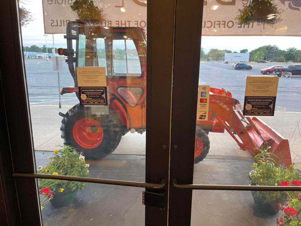 View from inside the BFLO store at Eastern Hills Mall