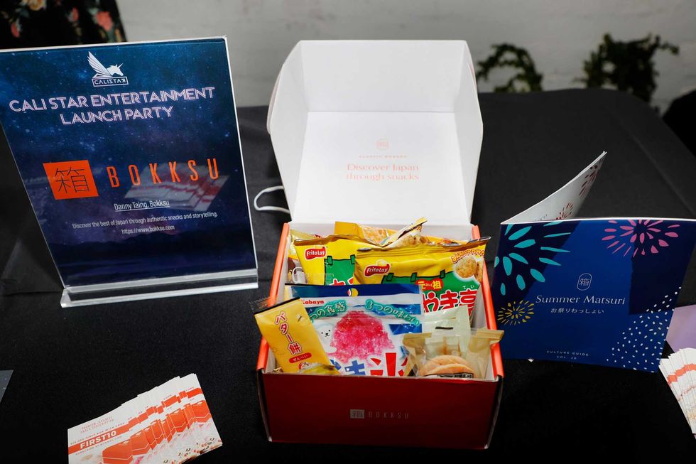 View of Bokksu product at the Cali Star Entertainment Launch Party and Exclusive Music Pre-Release for new artist CaliStar on September 29, 2021 in Los Angeles, California. (Frazer Harrison/Getty Images for Cali Star Entertainment )