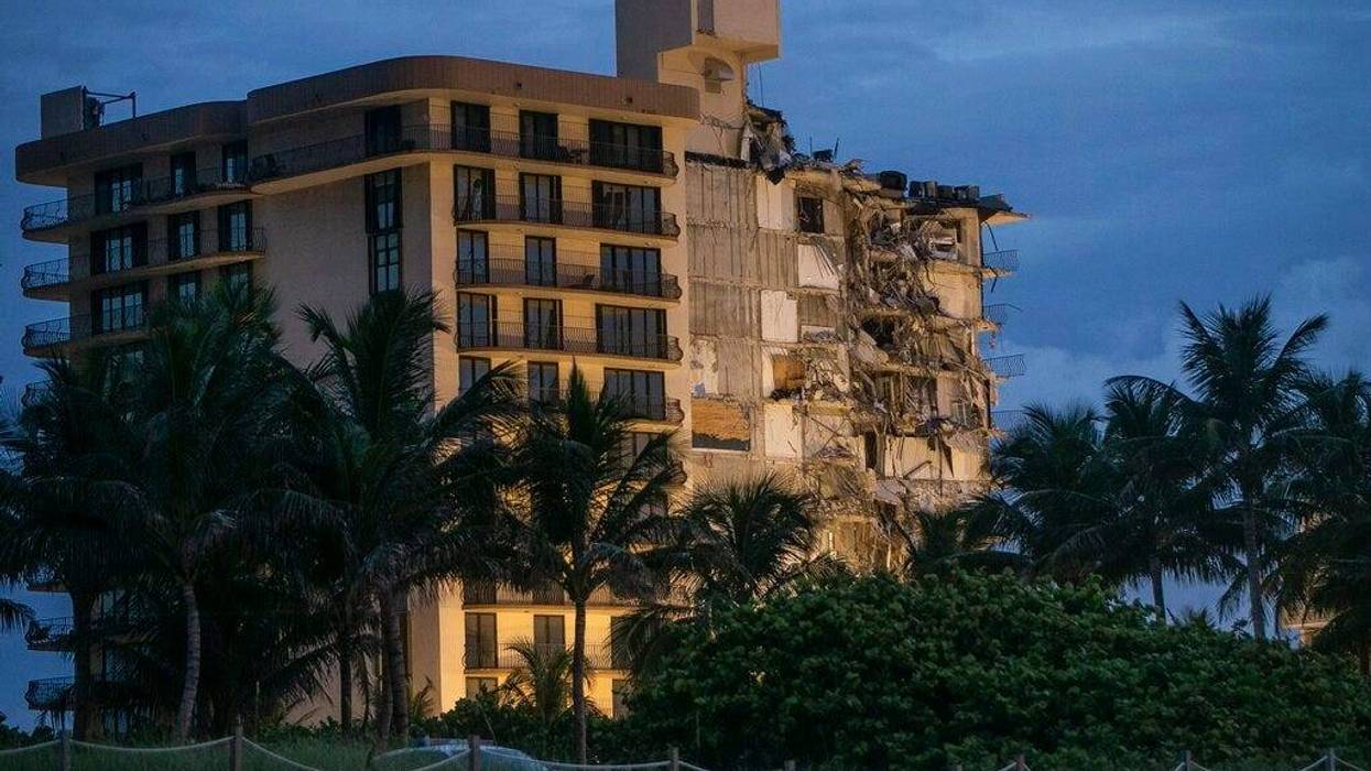 View of the Champlain Towers South, as the search and rescue teams for survivors continue on Wednesday, June 30, 2021, in Surfside, Fla., seven days after the building collapsed.