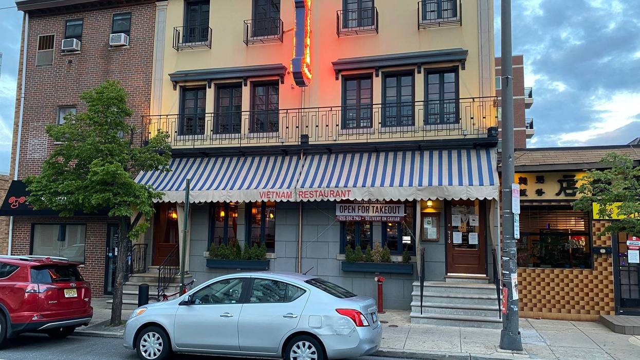 View of Vietnam Restaurant in Chinatown from 11th Street