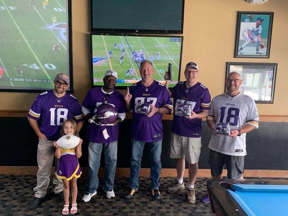 Vikings Fans in Kansas City
