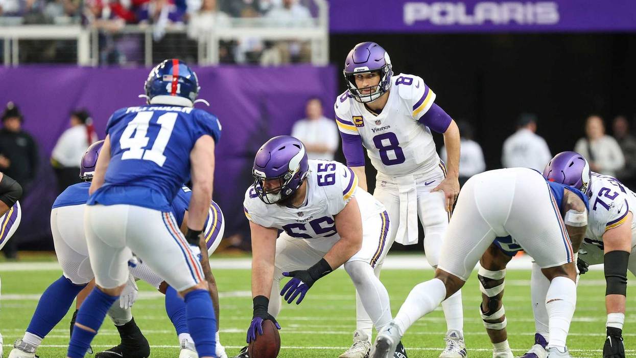 Vikings-Giants, Kirk Cousins, Offensive Line