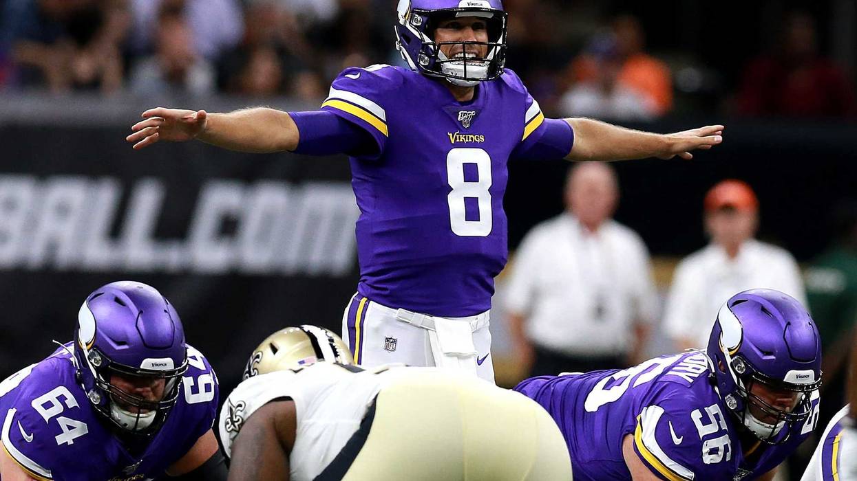 Vikings quarterback Kirk Cousins