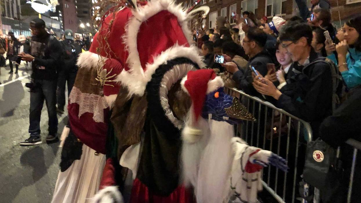 Village Halloween parade