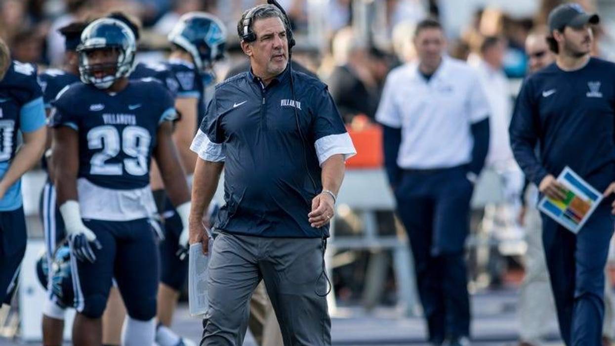 Villanova football head coach Mark Ferrante
